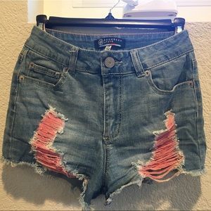 Boom Boom Jeans High-waisted Jean Shorts (size 5)